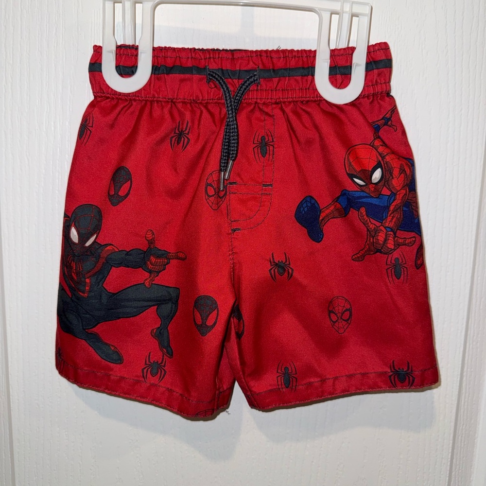 Marvel Red Spider-Man Kids Shorts